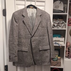 Men's Vintage Herringbone Blazer